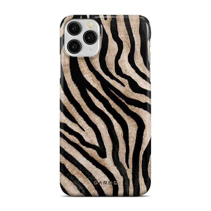 Golden Zebra iPhone 11 Pro Max Back Cover - Custom Printed Phone Case by Garde