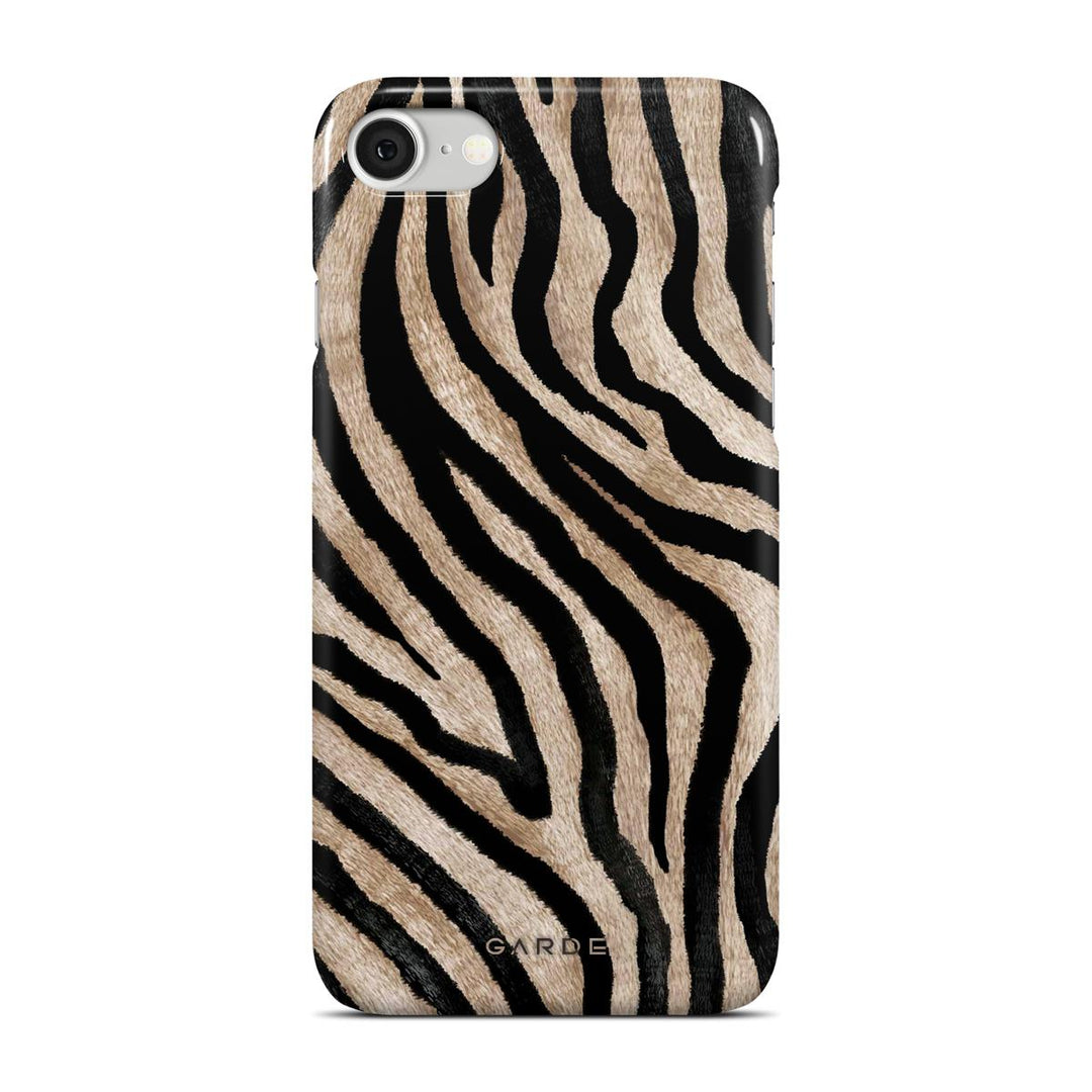 Golden Zebra iPhone SE 2020 / 2022 Back Cover - Custom Printed Phone Case by Garde