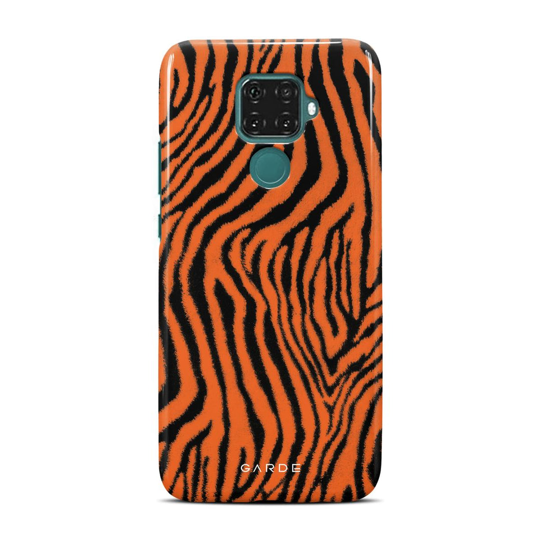 Kenzo Orange Huawei Mate 30 Lite Back Cover - Custom Printed Phone Case by Garde