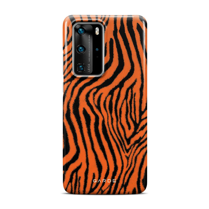 Kenzo Orange Huawei P40 Pro Back Cover - Custom Printed Phone Case by Garde