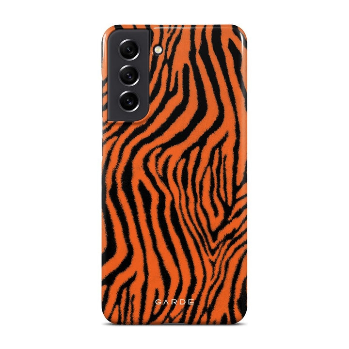 Kenzo Orange Samsung S21 FE Back Cover - Custom Printed Phone Case by Garde