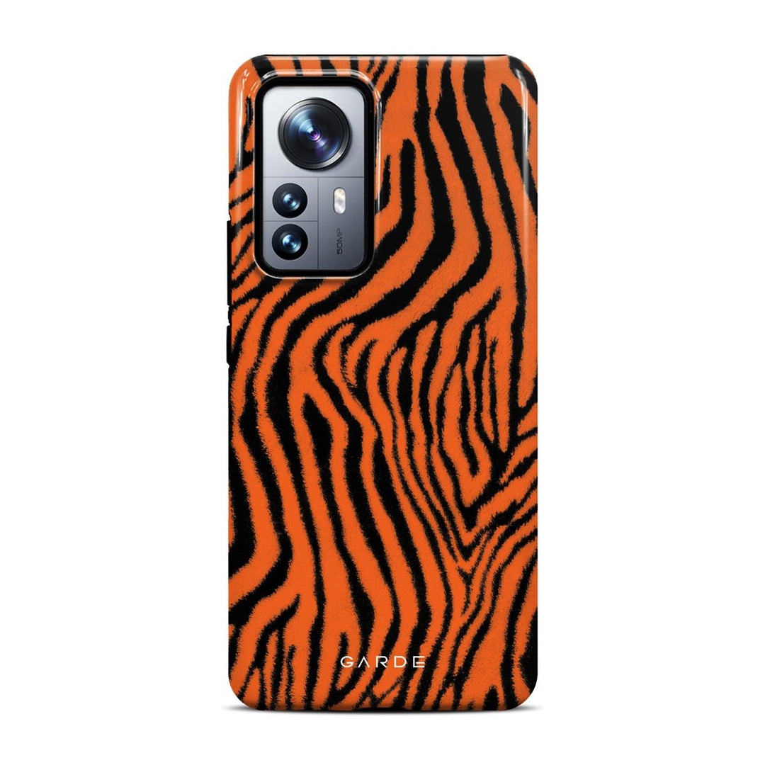 Kenzo Orange Xiaomi 12 Pro Back Cover - Custom Printed Phone Case by Garde