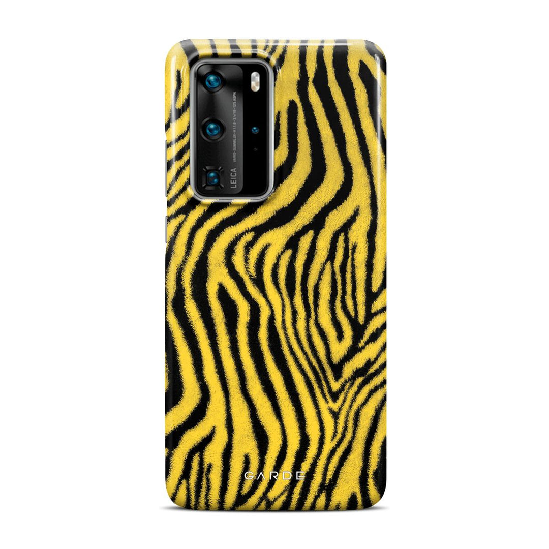 Kenzo Yellow Huawei P40 Pro Back Cover - Custom Printed Phone Case by Garde