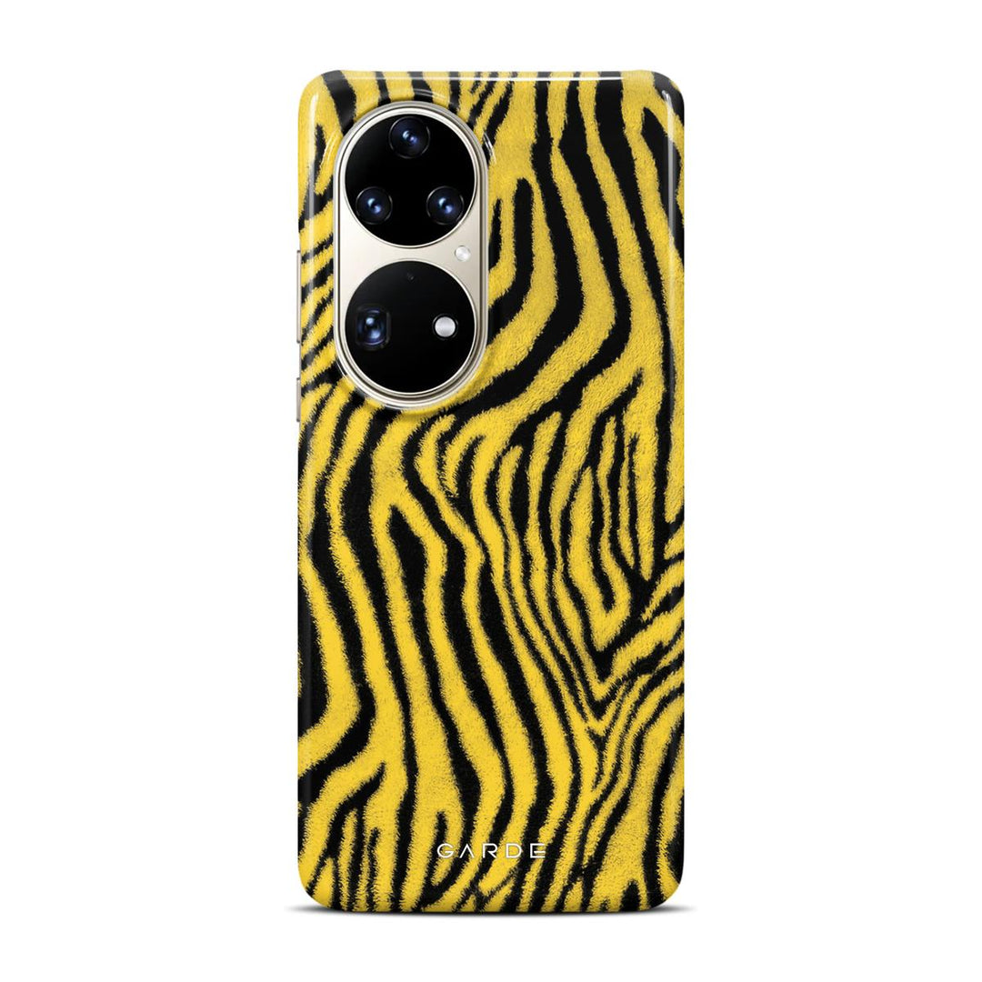 Kenzo Yellow Huawei P50 Pro Back Cover - Custom Printed Phone Case by Garde