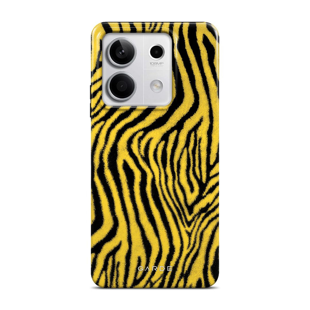 Kenzo Yellow Redmi Note 13 5G Back Cover - Custom Printed Phone Case by Garde