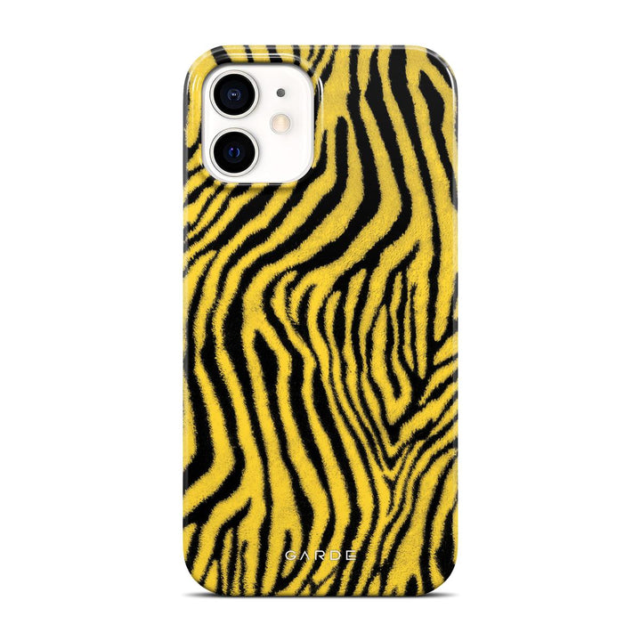 Kenzo Yellow iPhone 12 Back Cover - Custom Printed Phone Case by Garde