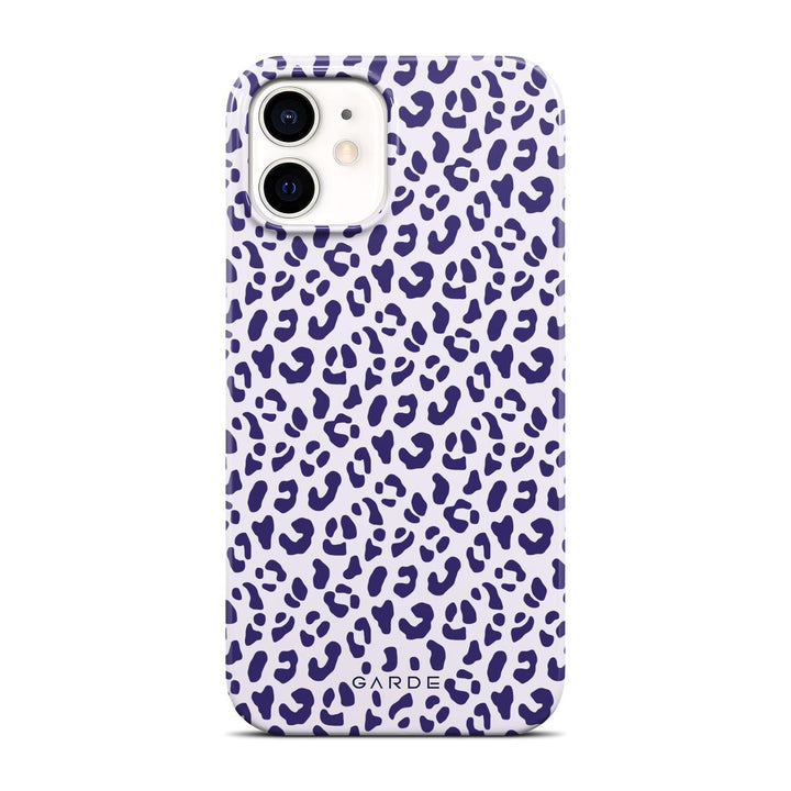 Leo Mauve iPhone 12 Back Cover - Custom Printed Phone Case by Garde