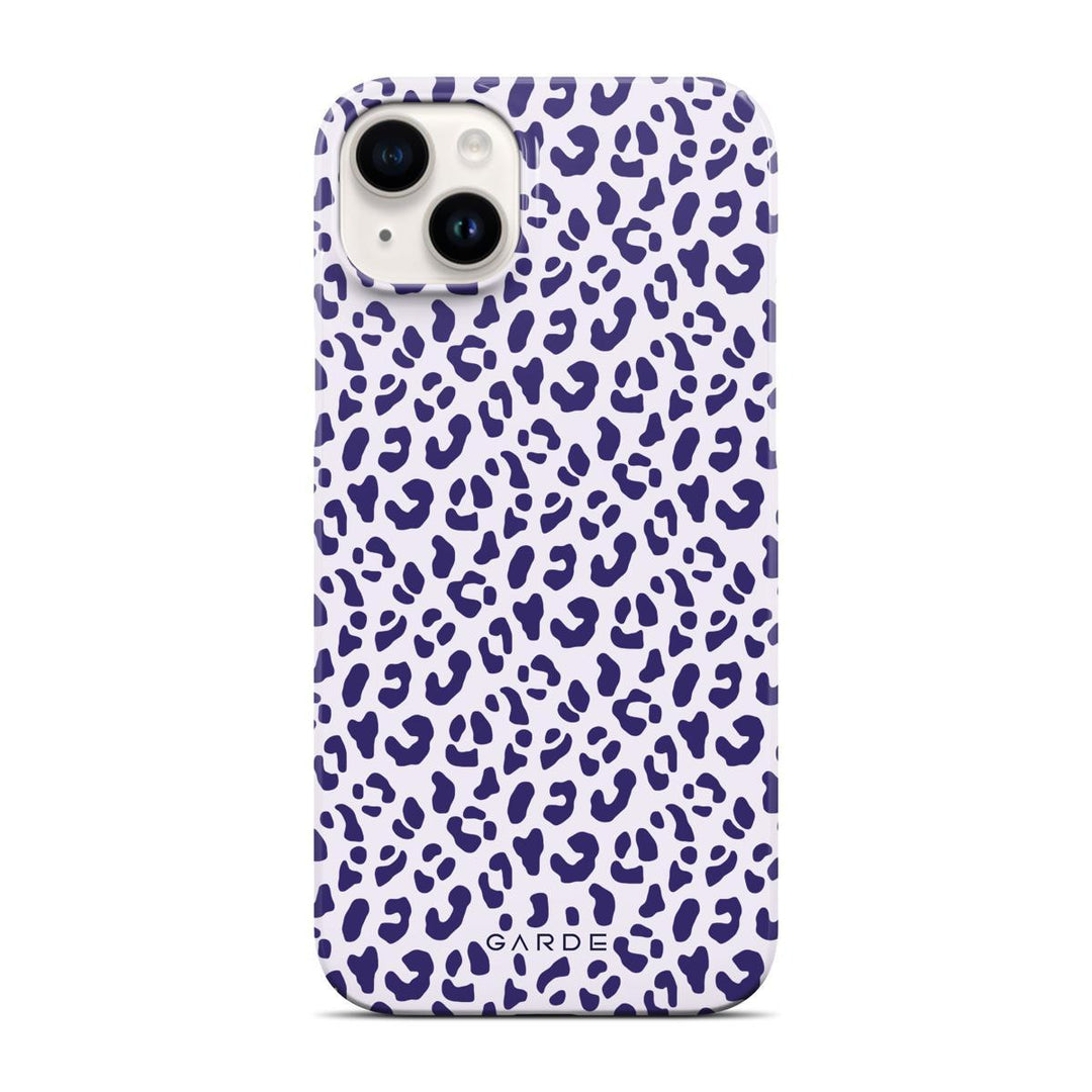 Leo Mauve iPhone 14 Plus Back Cover - Custom Printed Phone Case by Garde