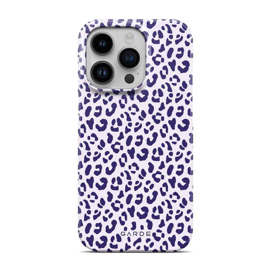 Leo Mauve iPhone 14 Pro Back Cover - Custom Printed Phone Case by Garde