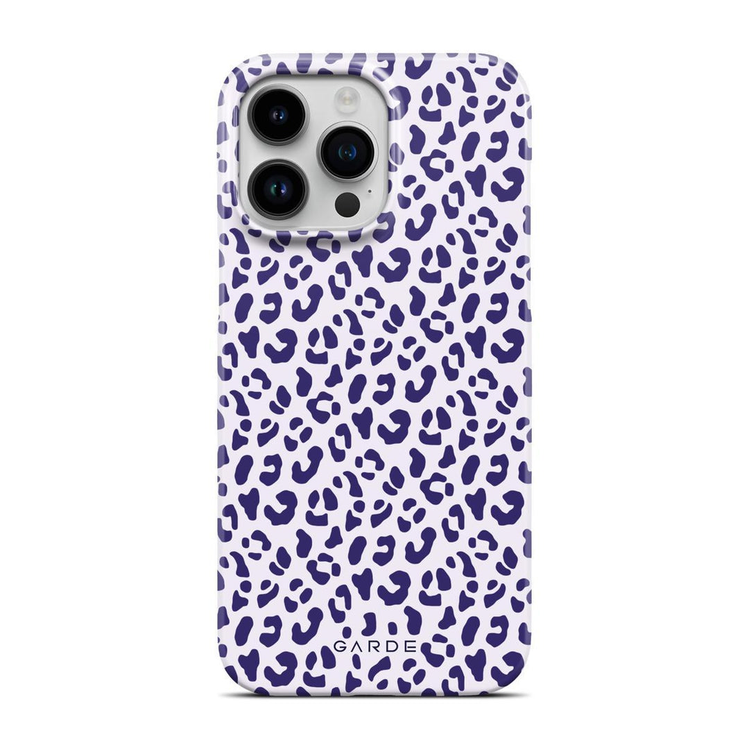 Leo Mauve iPhone 14 Pro Max Back Cover - Custom Printed Phone Case by Garde