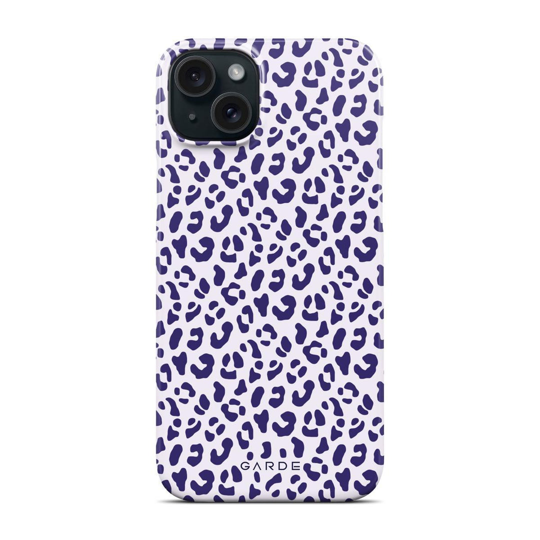 Leo Mauve iPhone 15 Plus Back Cover - Custom Printed Phone Case by Garde