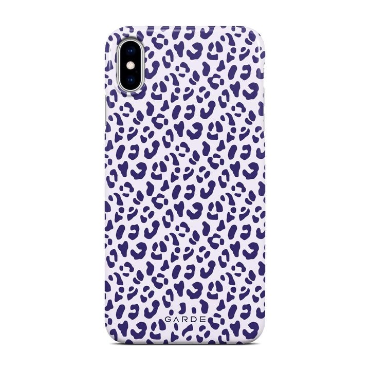 Leo Mauve iPhone Xs Max Back Cover - Custom Printed Phone Case by Garde