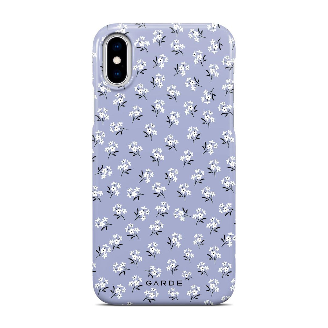 Lilian Iris iPhone X / Xs Back Cover - Custom Printed Phone Case by Garde