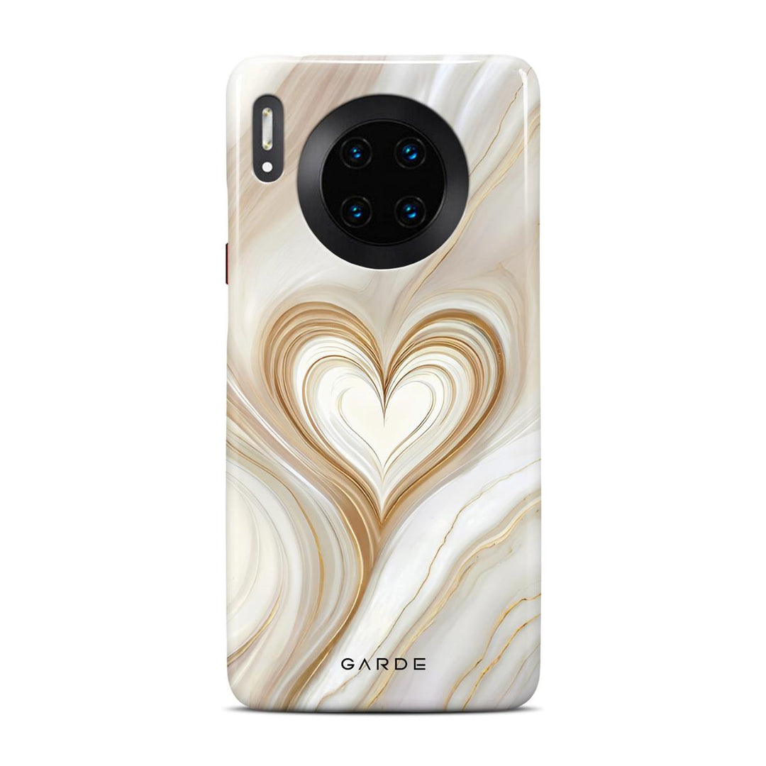Lueur Gold Huawei Mate 30 Back Cover - Custom Printed Phone Case by Garde