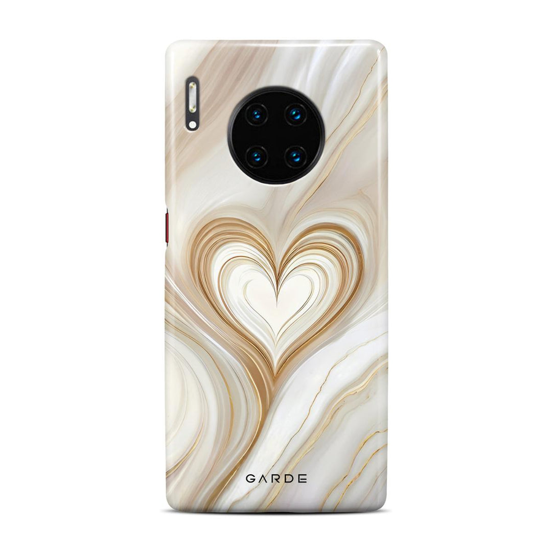 Lueur Gold Huawei Mate 30 Pro Back Cover - Custom Printed Phone Case by Garde
