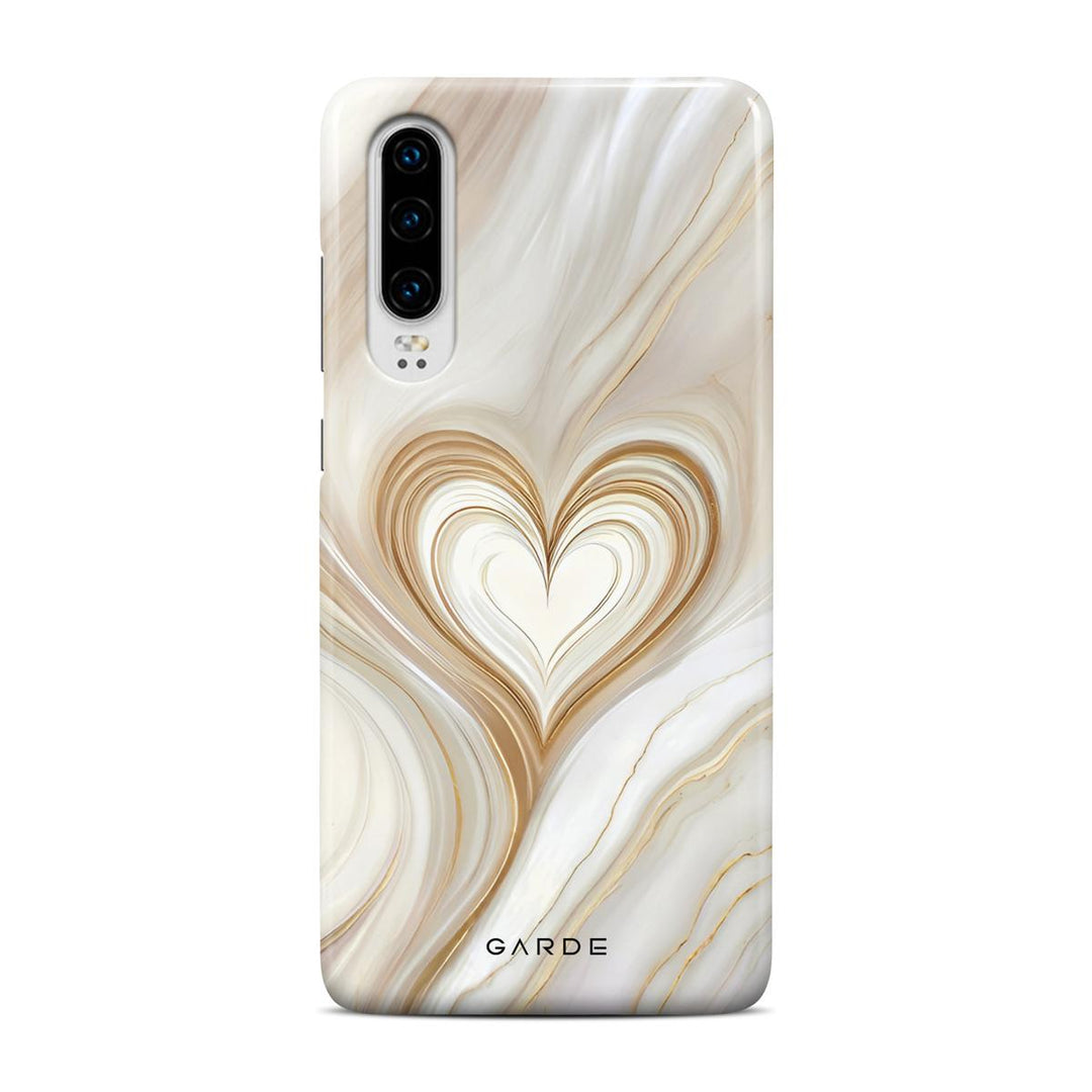 Lueur Gold Huawei P30 Back Cover - Custom Printed Phone Case by Garde