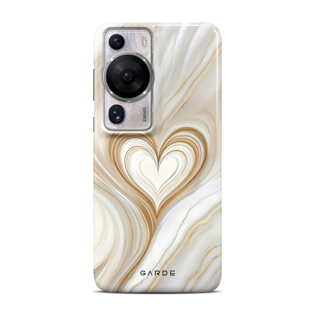Lueur Gold Huawei P60 / P60 Pro Back Cover - Custom Printed Phone Case by Garde