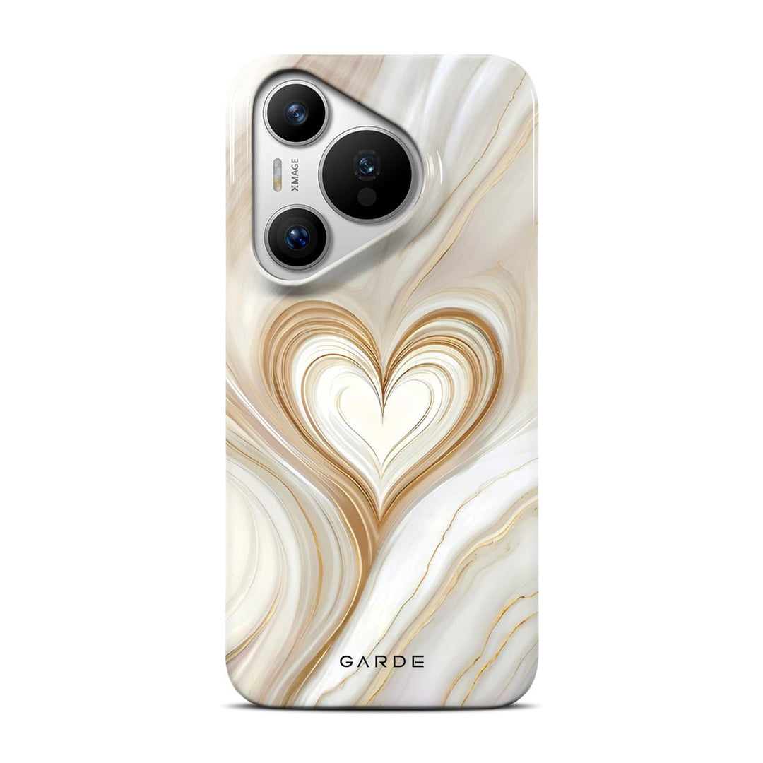 Lueur Gold Huawei P70 Back Cover - Custom Printed Phone Case by Garde