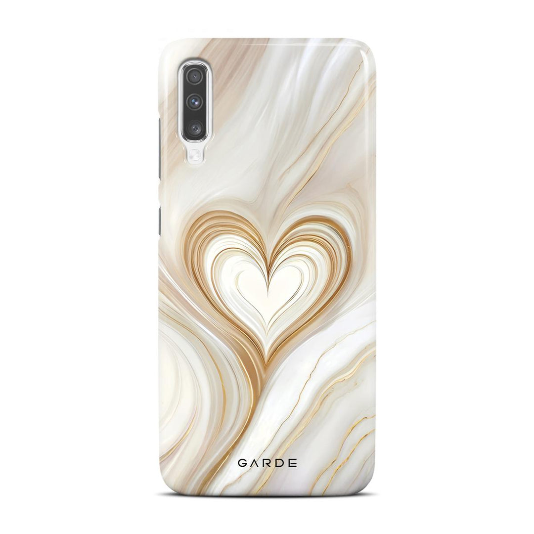 Lueur Gold Samsung A70 Back Cover - Custom Printed Phone Case by Garde