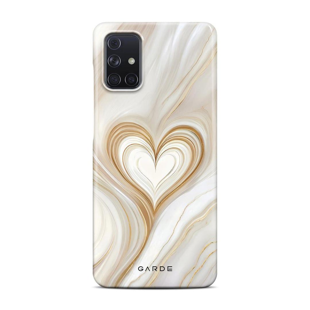 Lueur Gold Samsung A71 Back Cover - Custom Printed Phone Case by Garde