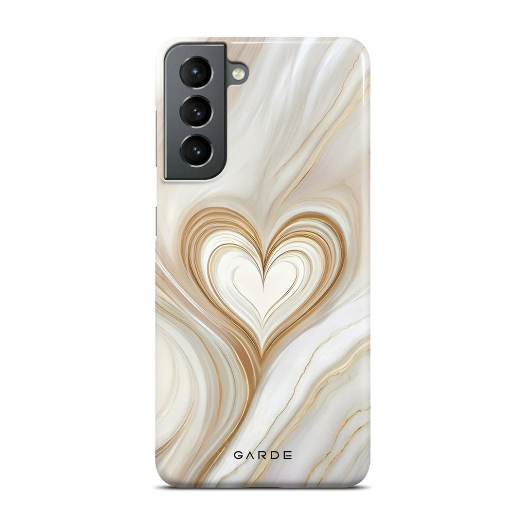 Lueur Gold Samsung S21 Back Cover - Custom Printed Phone Case by Garde