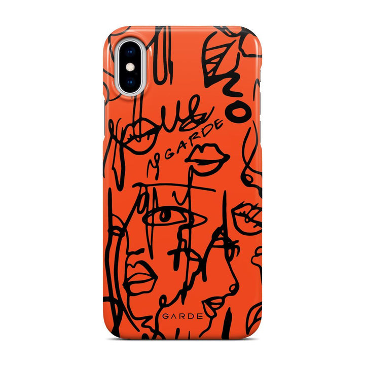 Nareen Blood iPhone X / Xs Back Cover - Custom Printed Phone Case by Garde