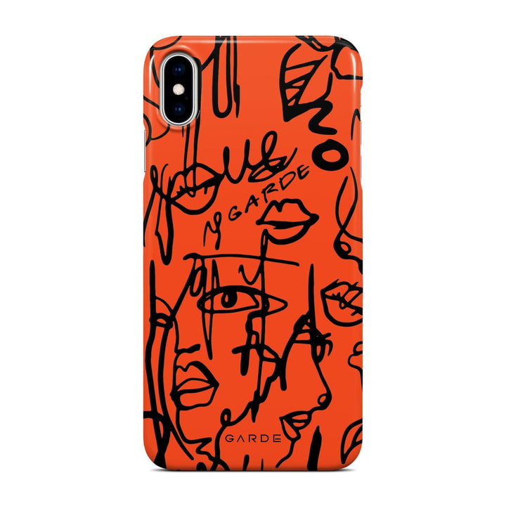 Nareen Blood iPhone Xs Max Back Cover - Custom Printed Phone Case by Garde