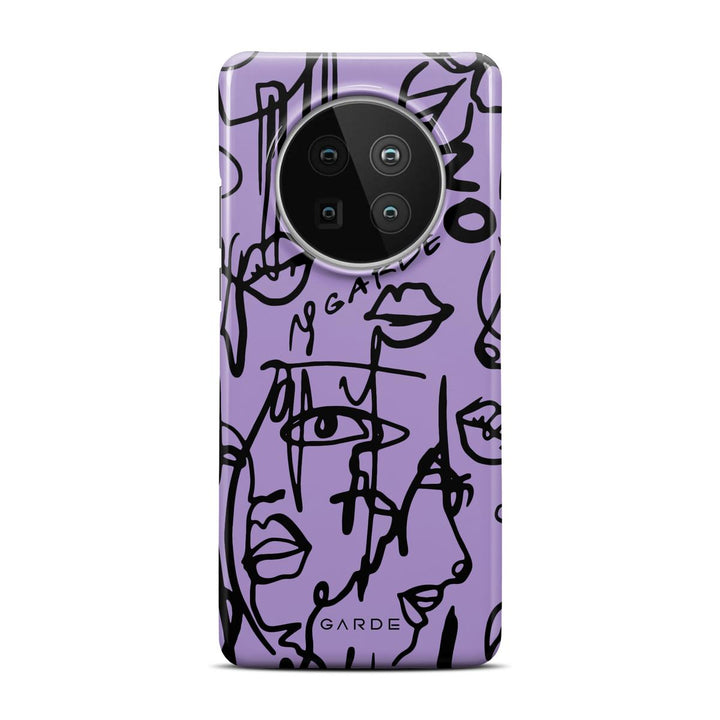 Nareen Mauve Huawei Mate 40 Back Cover - Custom Printed Phone Case by Garde