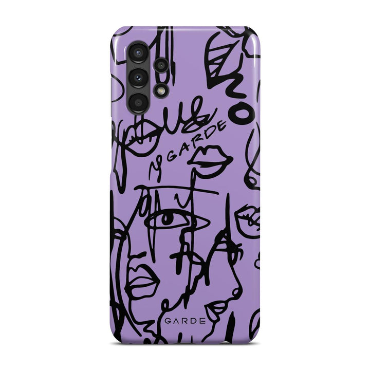 Nareen Mauve Samsung A13 4G/5G Back Cover - Custom Printed Phone Case by Garde