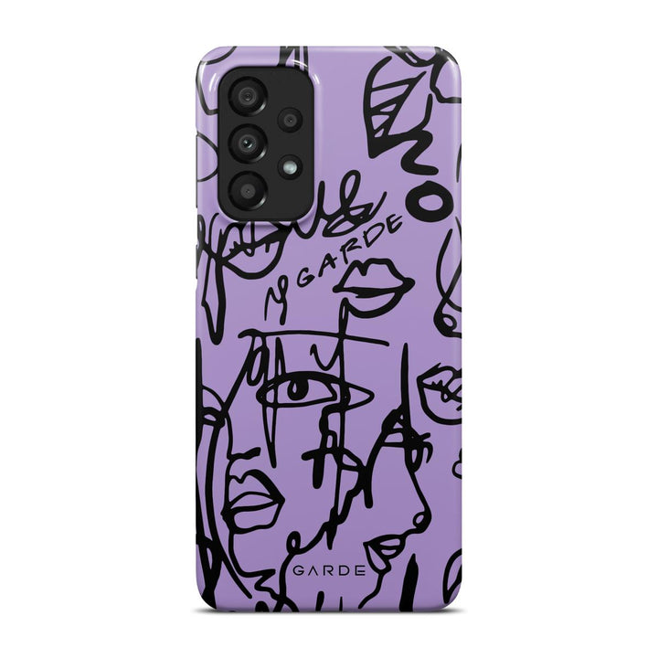 Nareen Mauve Samsung A33 5G Back Cover - Custom Printed Phone Case by Garde