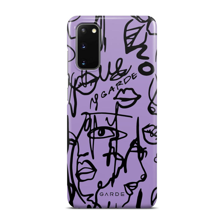 Nareen Mauve Samsung S20 Back Cover - Custom Printed Phone Case by Garde