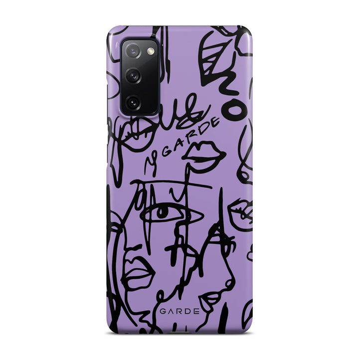 Nareen Mauve Samsung S20 FE Back Cover - Custom Printed Phone Case by Garde