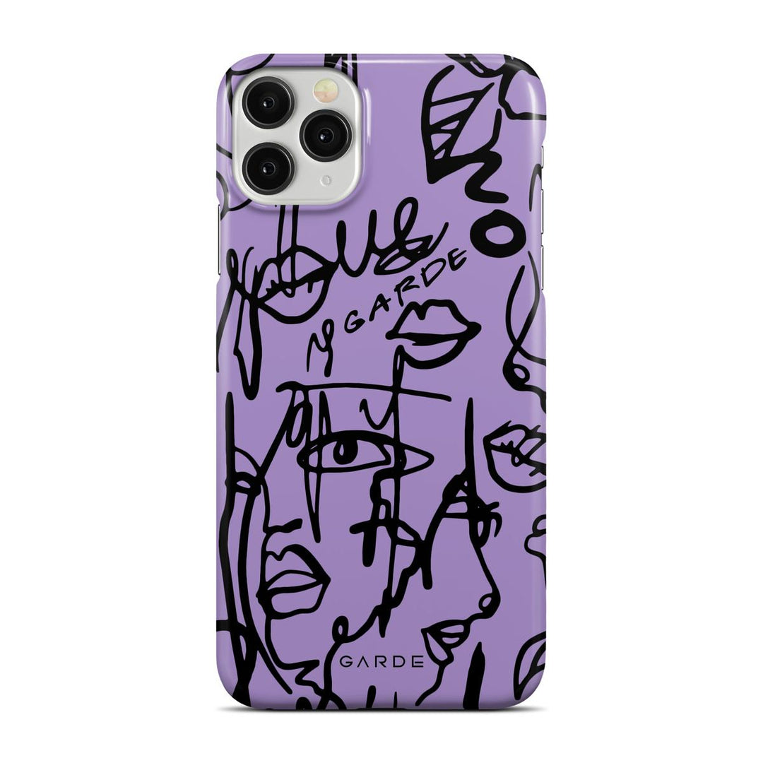 Nareen Mauve iPhone 11 Pro Max Back Cover - Custom Printed Phone Case by Garde