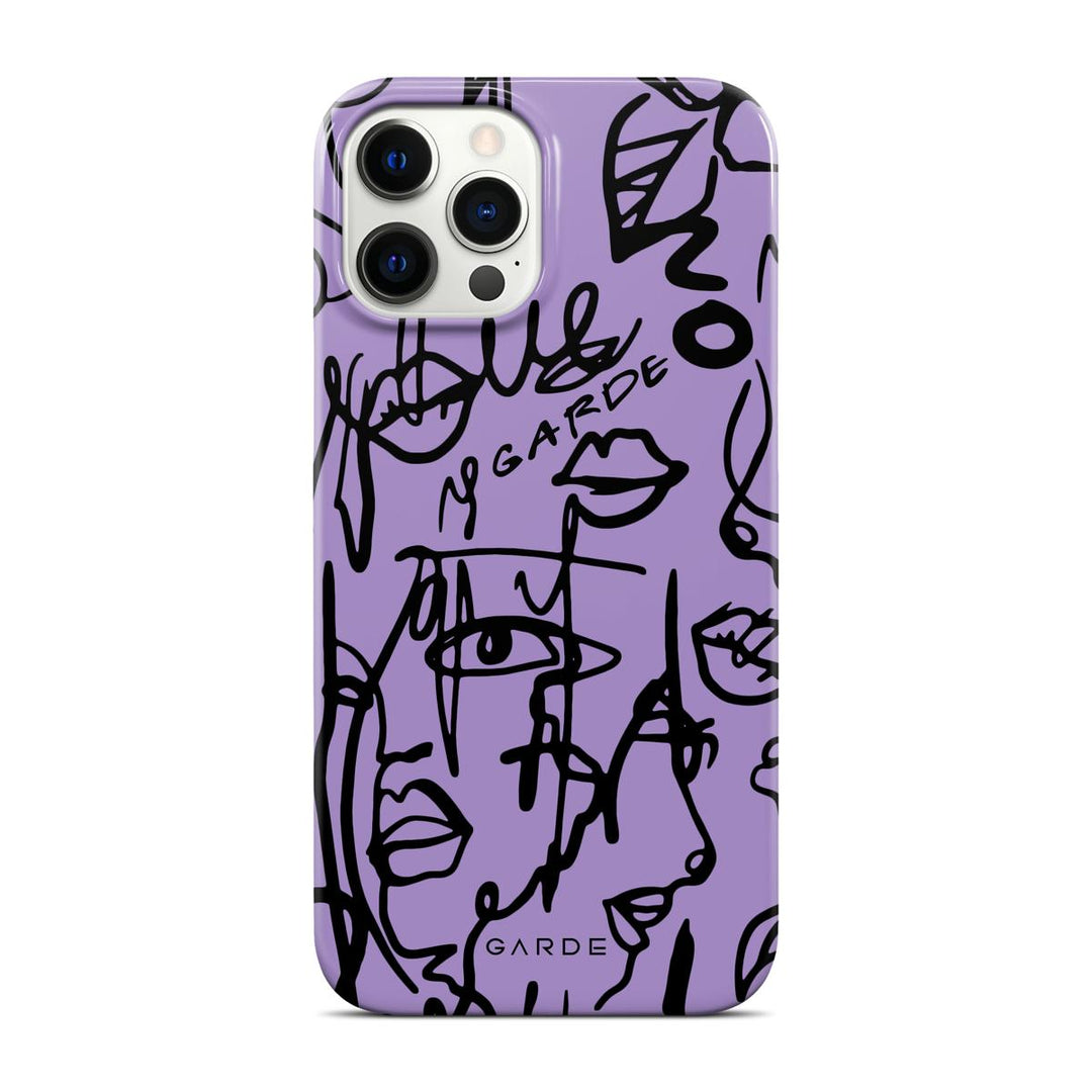 Nareen Mauve iPhone 12 Pro Max Back Cover - Custom Printed Phone Case by Garde