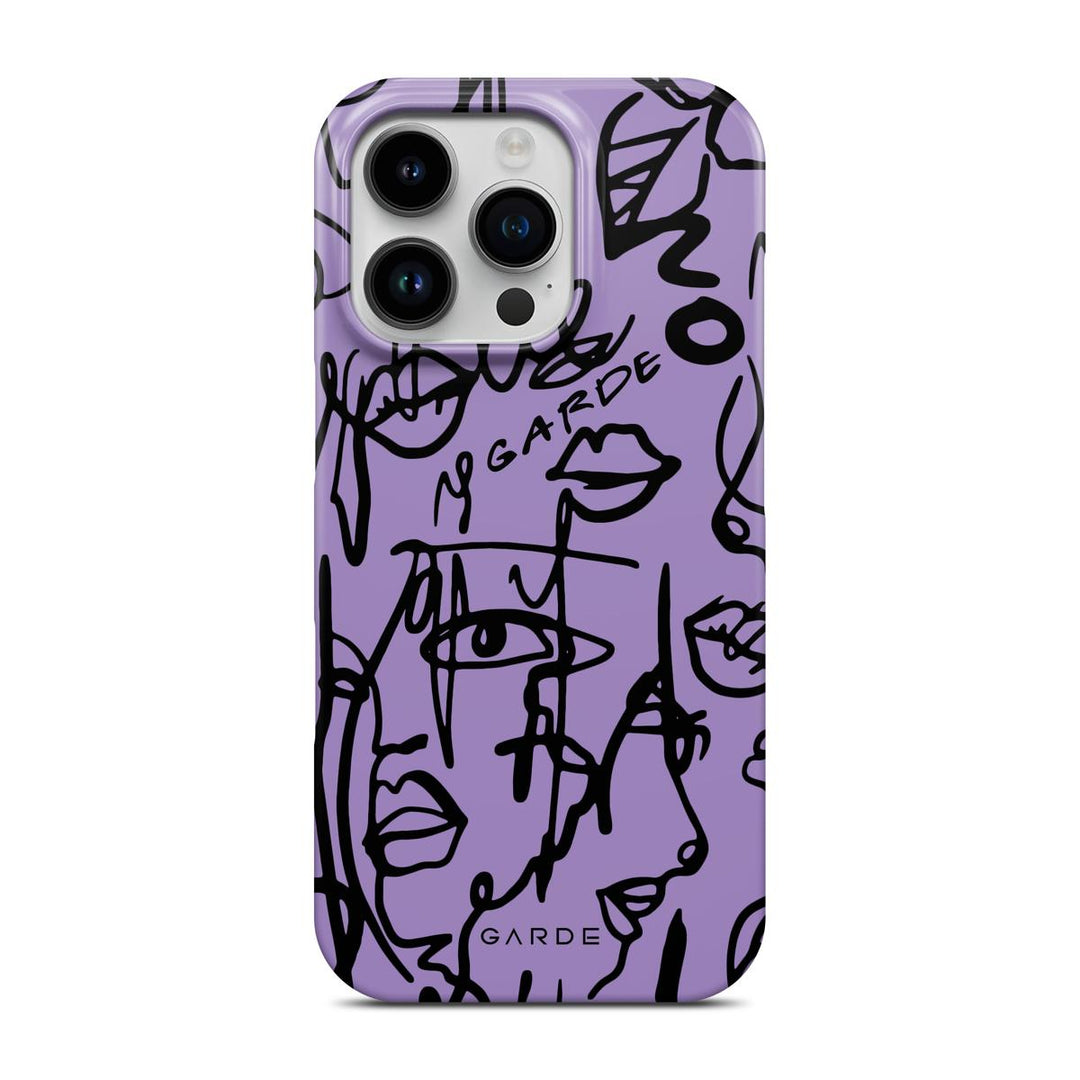Nareen Mauve iPhone 16 Pro Back Cover - Custom Printed Phone Case by Garde