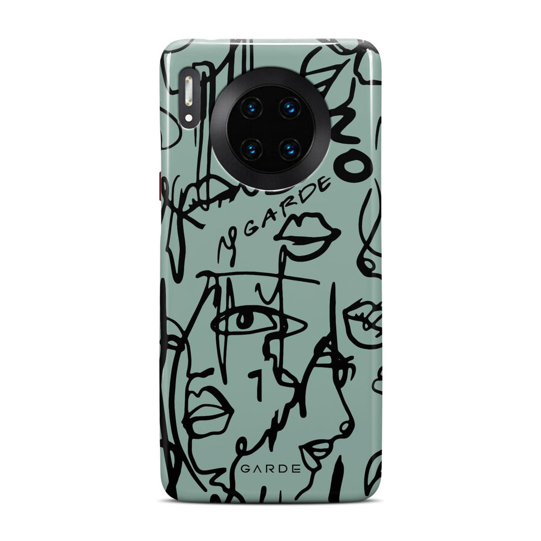 Nareen Sage Huawei Mate 30 Back Cover - Custom Printed Phone Case by Garde