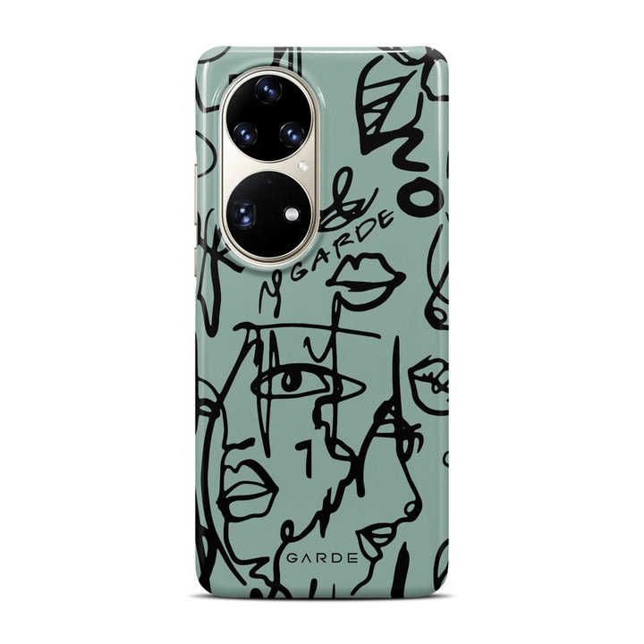 Nareen Sage Huawei P50 Pro Back Cover - Custom Printed Phone Case by Garde