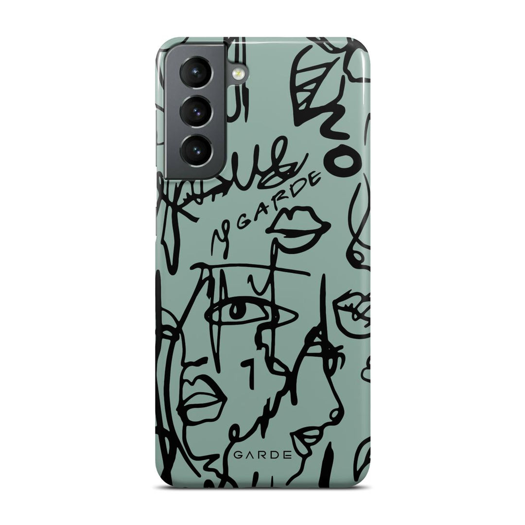 Nareen Sage Samsung S21 Back Cover - Custom Printed Phone Case by Garde