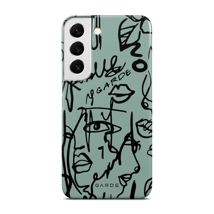 Nareen Sage Samsung S22 Back Cover - Custom Printed Phone Case by Garde