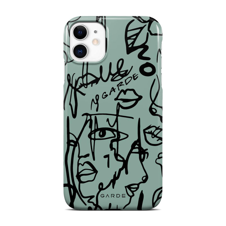 Nareen Sage iPhone 11 Back Cover - Custom Printed Phone Case by Garde