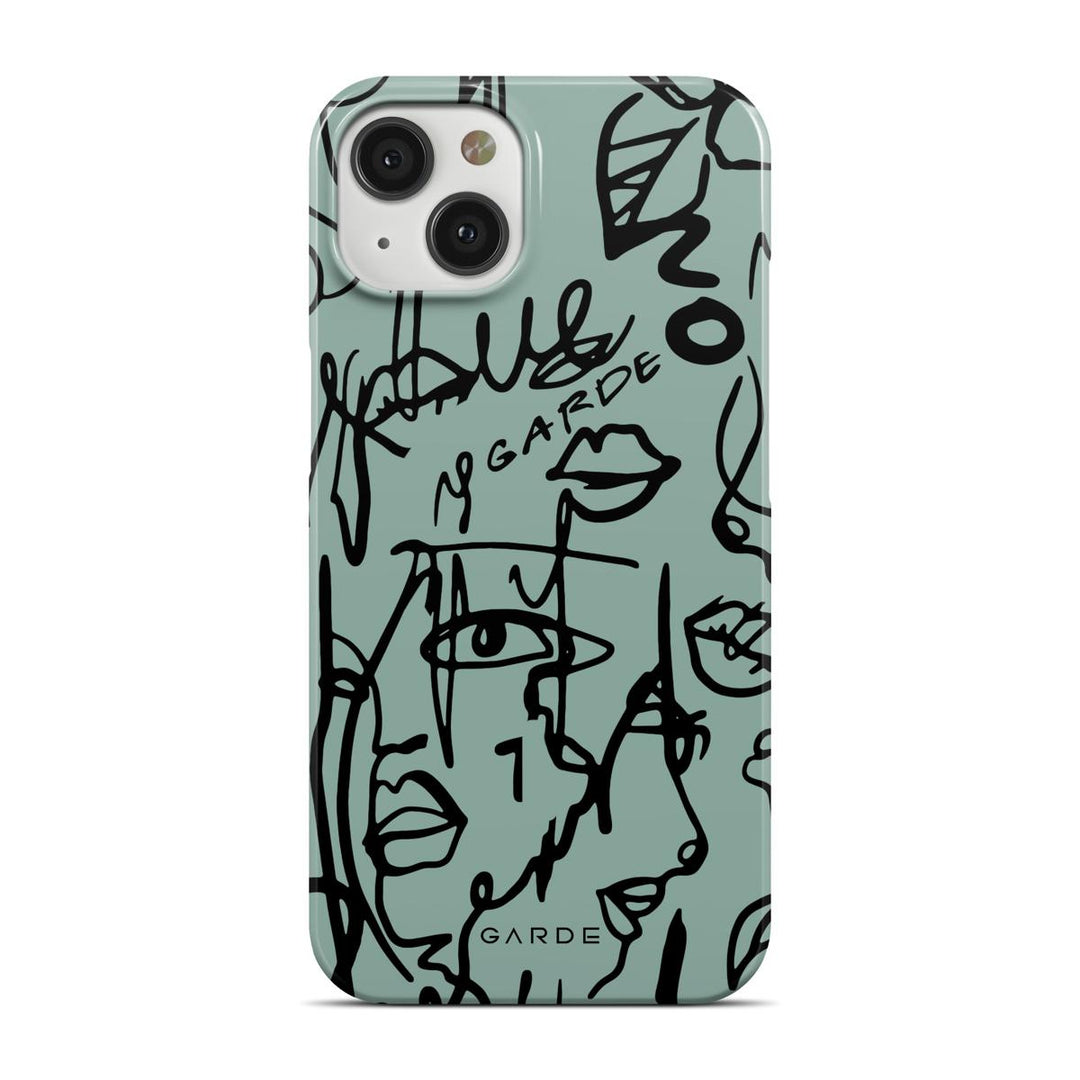 Nareen Sage iPhone 13 Back Cover - Custom Printed Phone Case by Garde