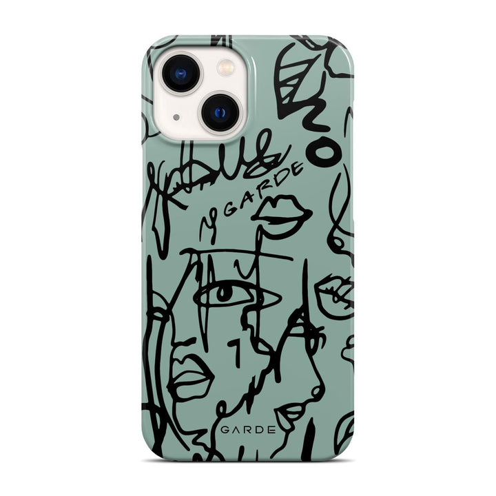 Nareen Sage iPhone 13 Mini Back Cover - Custom Printed Phone Case by Garde