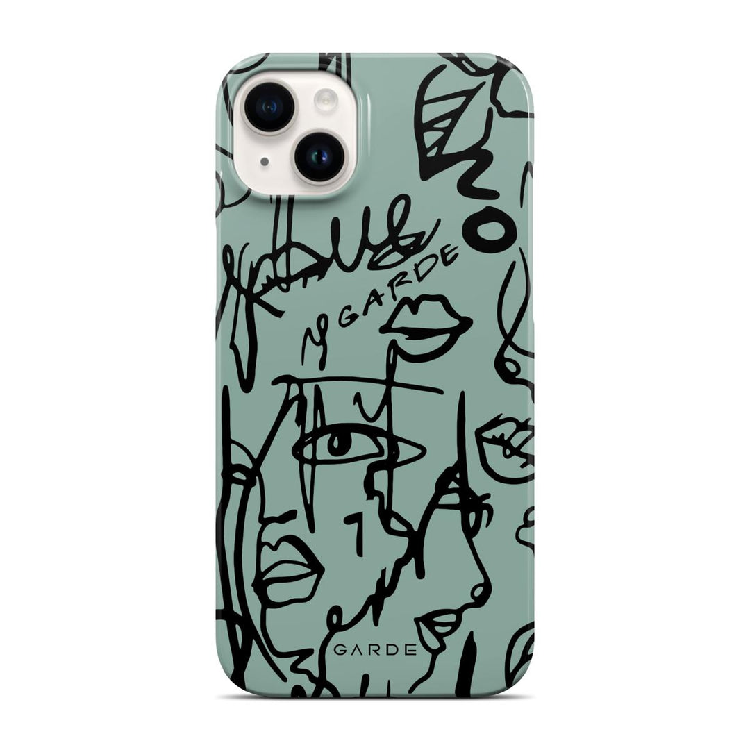 Nareen Sage iPhone 14 Plus Back Cover - Custom Printed Phone Case by Garde