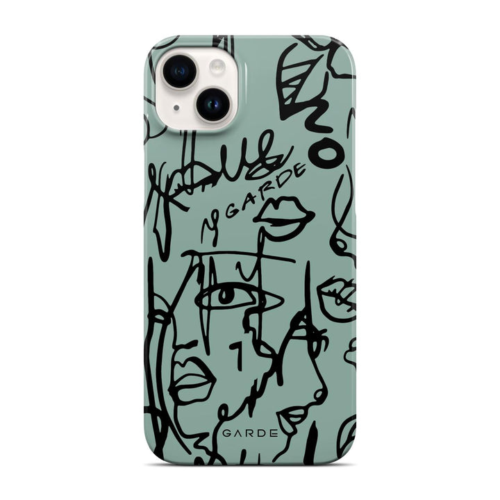 Nareen Sage iPhone 14 Plus Back Cover - Custom Printed Phone Case by Garde