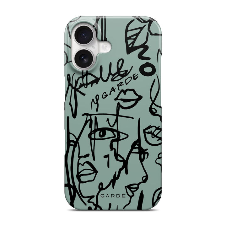 Nareen Sage iPhone 16 Back Cover - Custom Printed Phone Case by Garde