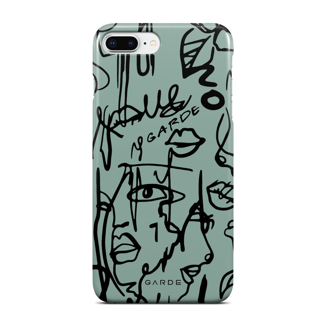 Nareen Sage iPhone 7 Plus / 8 Plus Back Cover - Custom Printed Phone Case by Garde
