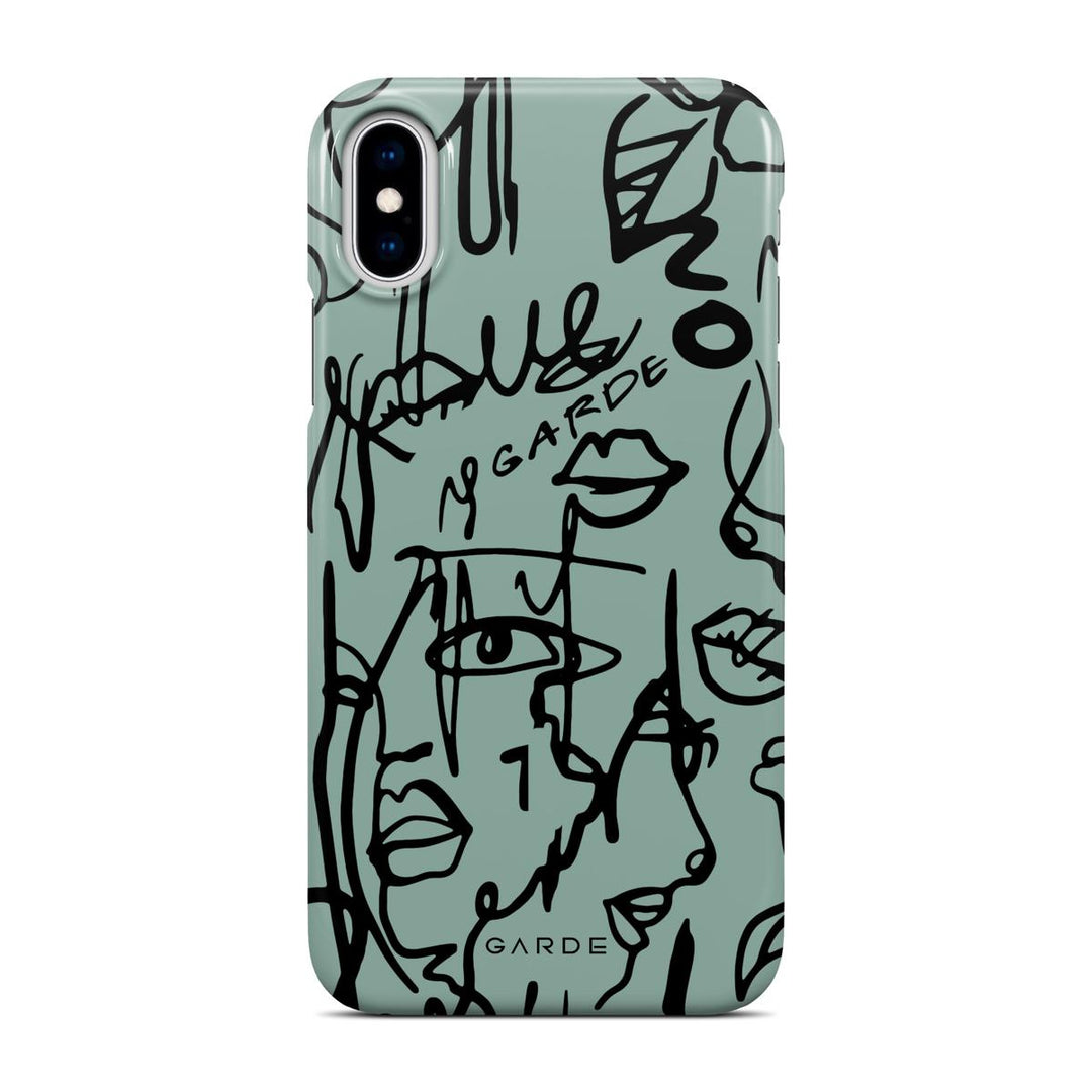 Nareen Sage iPhone X / Xs Back Cover - Custom Printed Phone Case by Garde