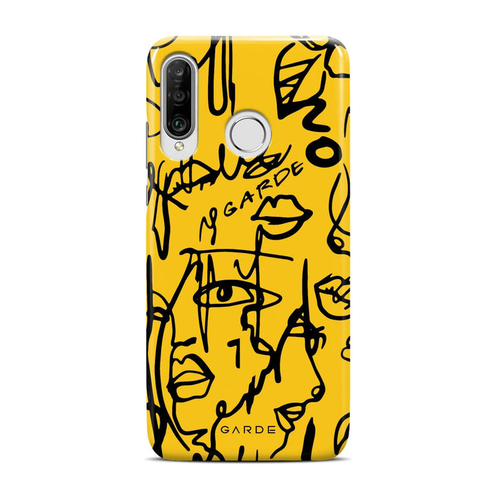 Nareen Zinnia Huawei P30 Lite Back Cover - Custom Printed Phone Case by Garde