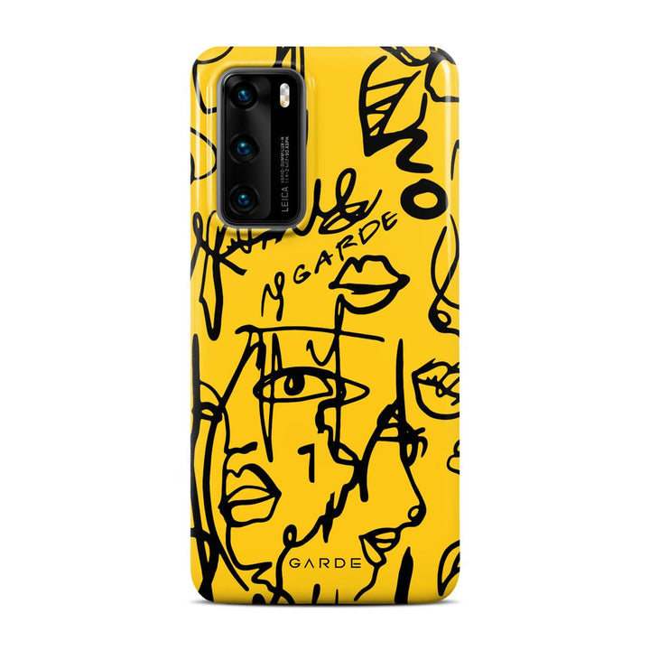 Nareen Zinnia Huawei P40 Back Cover - Custom Printed Phone Case by Garde
