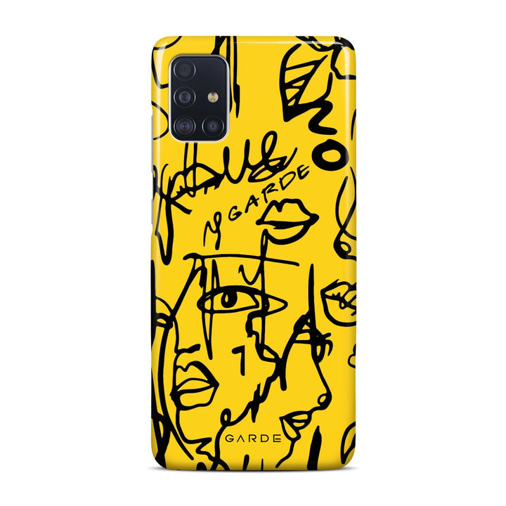 Nareen Zinnia Samsung A51 Back Cover - Custom Printed Phone Case by Garde